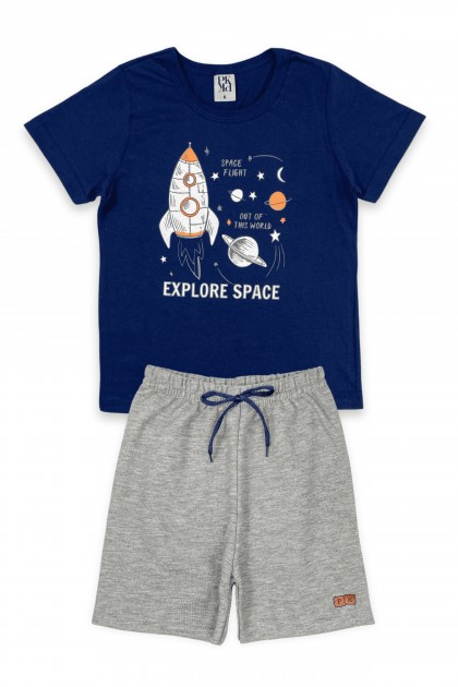 Conjunto Masculino Explore Space