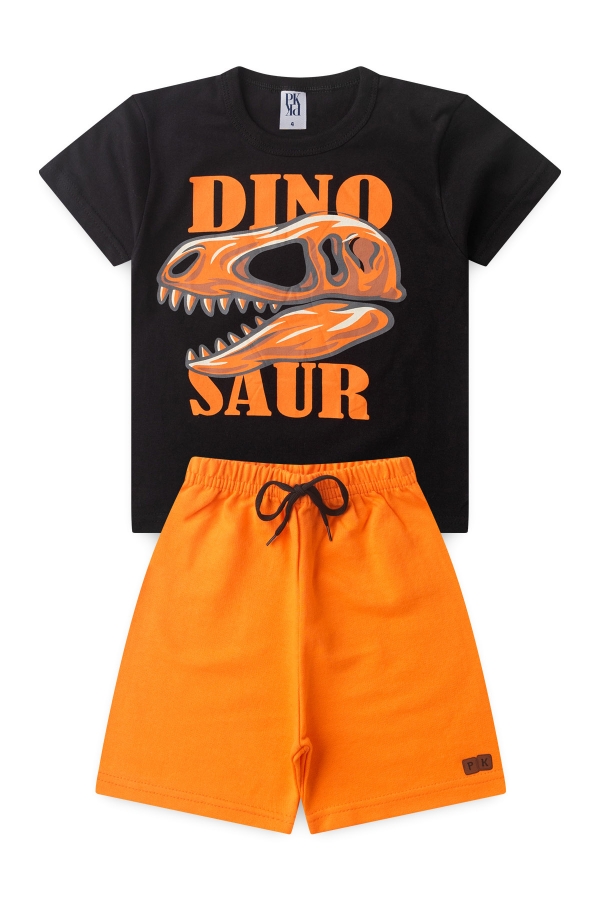 Conjunto Masculino Infantil Fóssil de Dino