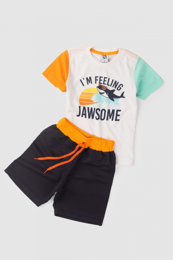 Conjunto Infantil Masculino Diversão Marítma