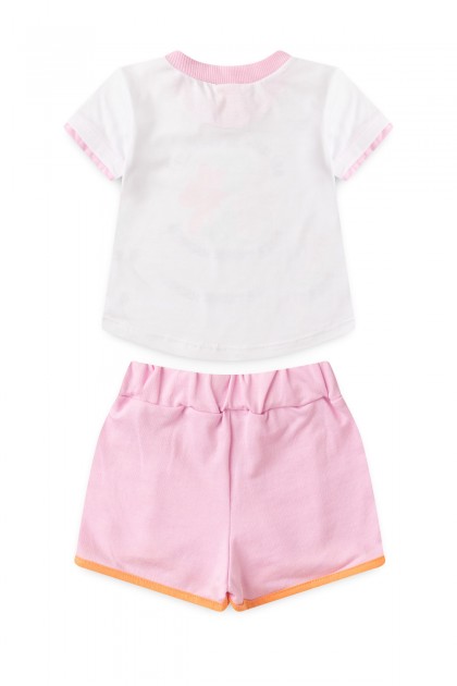 Conjunto Feminino Infantil Brilho de Flor