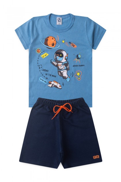 Conjunto Masculino Infantil Pouso na Lua