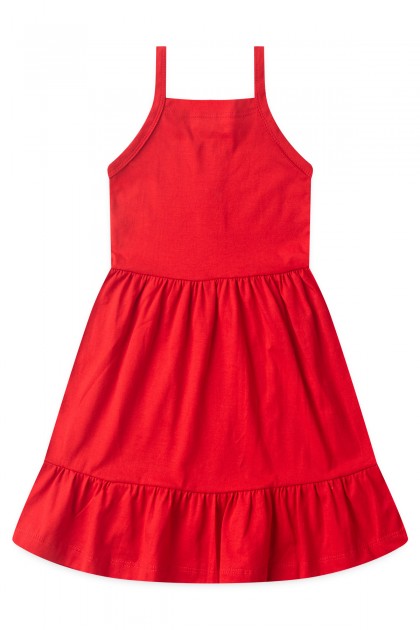 Vestido Feminino Infantil Botões