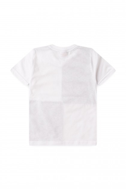 Camiseta Masculina Quadriculada Waffle