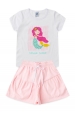 Conjunto Infantil Feminino Som da Sereia