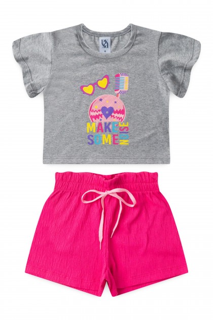 Conjunto Infantil Feminino Disco