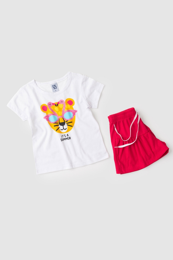 Conjunto Infantil Feminino é O Verão