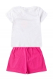 Conjunto Infantil Feminino Flor Sorridente