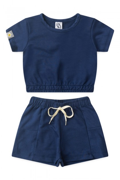 Conjunto Infantil Feminino Noite Escura