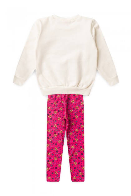 Conjunto Infantil Feminino Oncinha do Inverno