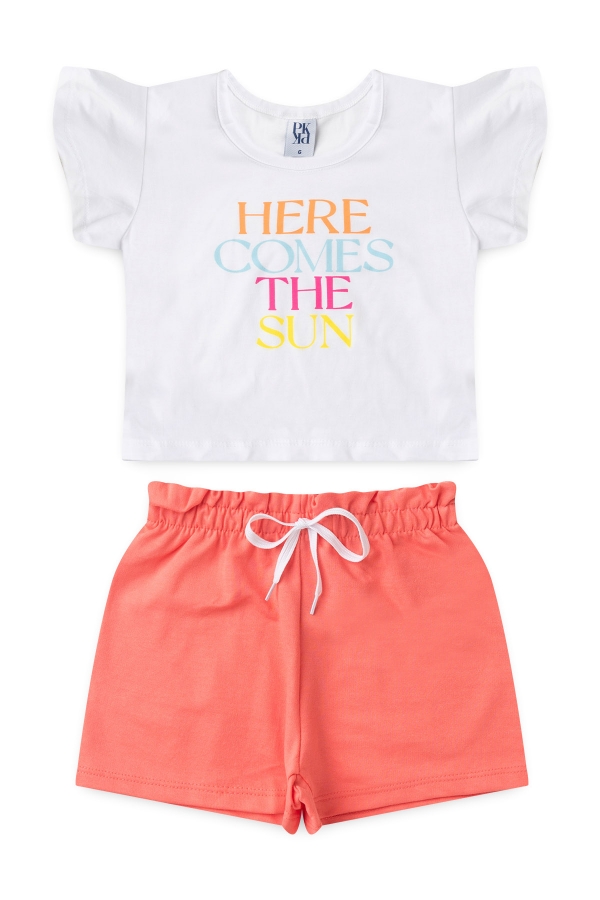 Conjunto Infantil Feminino O Sol