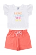 Conjunto Infantil Feminino O Sol