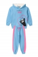 Conjunto Feminino Infantil Panda Wow Azul