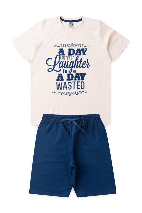 Conjunto Masculino Infantil Dia Feliz