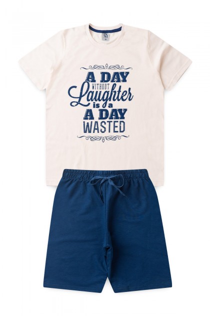 Conjunto Masculino Infantil Dia Feliz