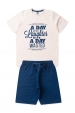 Conjunto Masculino Infantil Dia Feliz