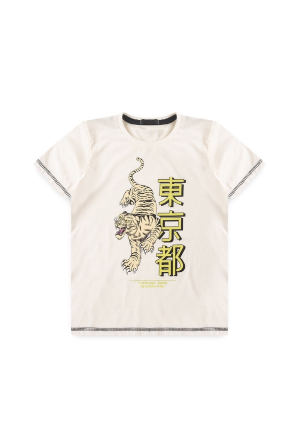 Camiseta Masculina Tigre Oriental