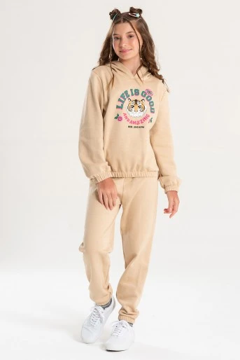 Conjunto Infantil Feminino Aqui e Agora