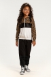 Conjunto Feminino Infantil Oncinha Florido