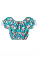 Conjunto Infantil Feminino Ciganinha de Flores