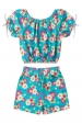 Conjunto Infantil Feminino Ciganinha de Flores