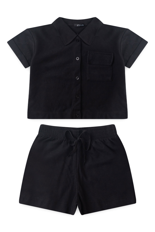 Conjunto Feminino Juvenil Garota Social