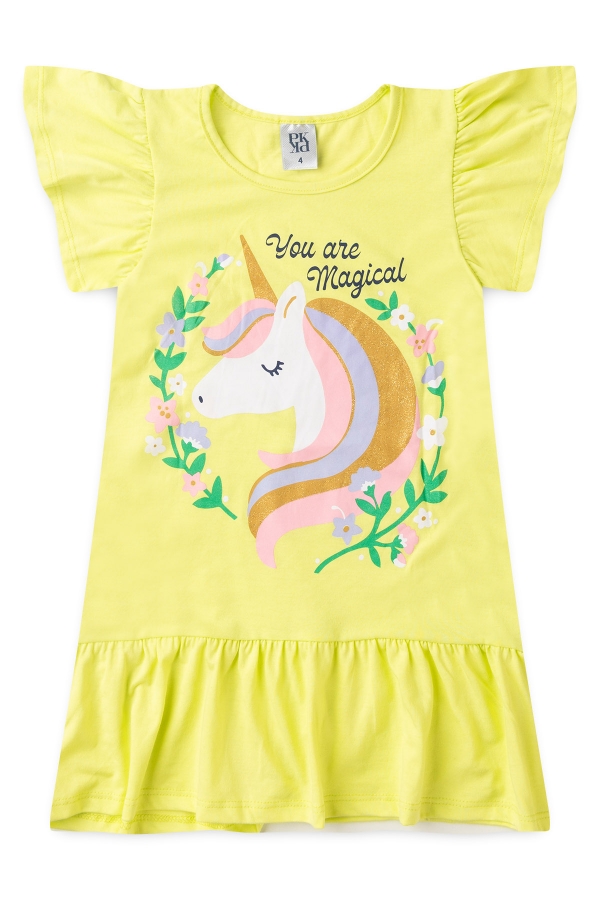 Vestido Feminino Infantil Você é Mágica
