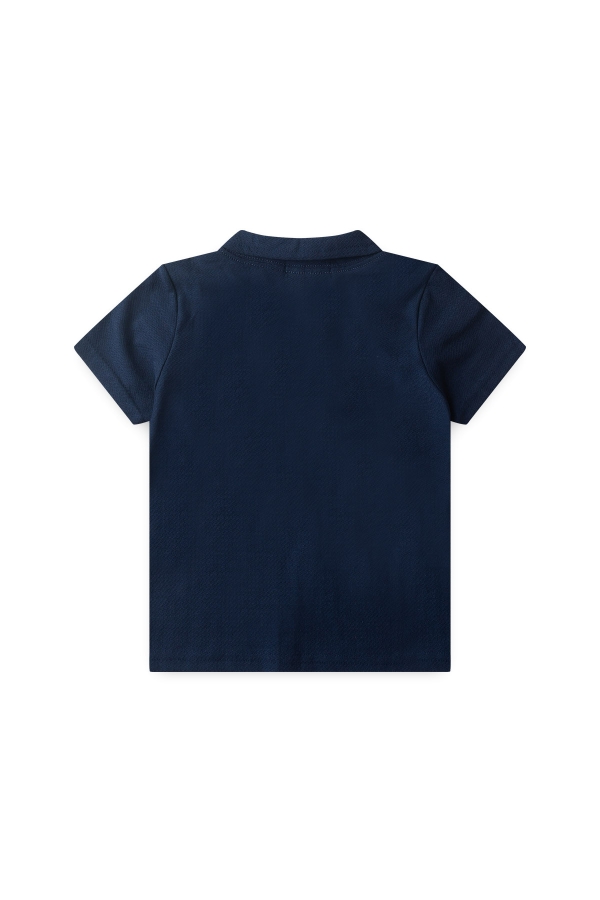 Camisa Masculina Infantil Gola e Botões