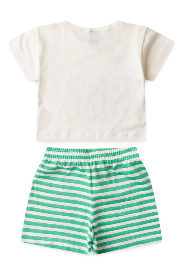 Conjunto Feminino Infantil Encanto da Girafa