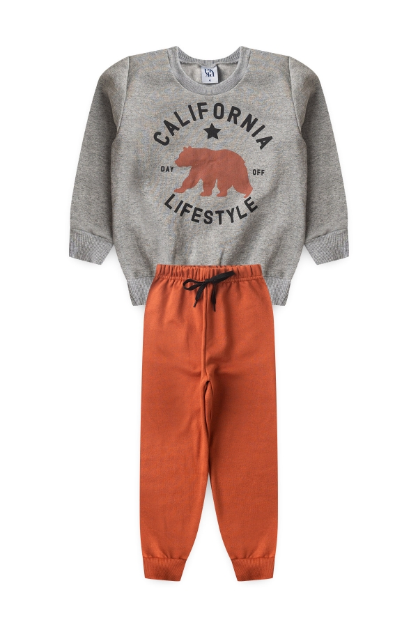 Conjunto Infantil Masculino Estilo de Vida
