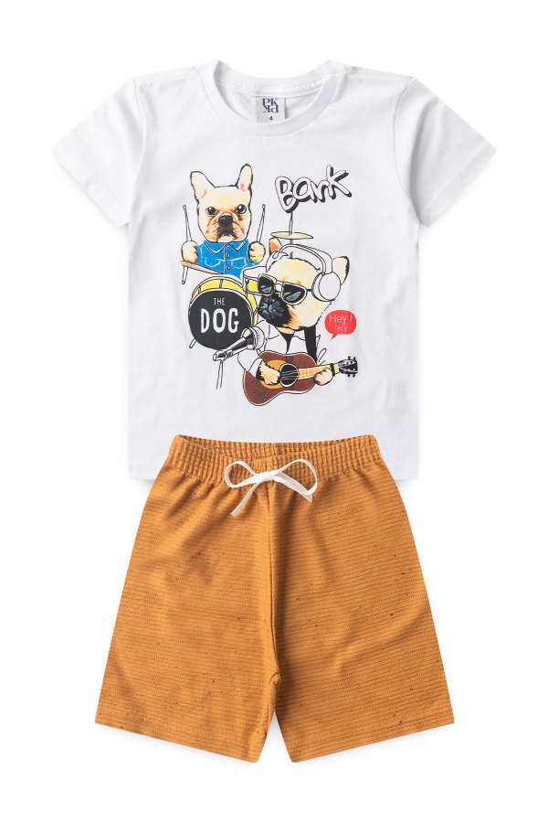 Conjunto Masculino Infantil Banda do Bark