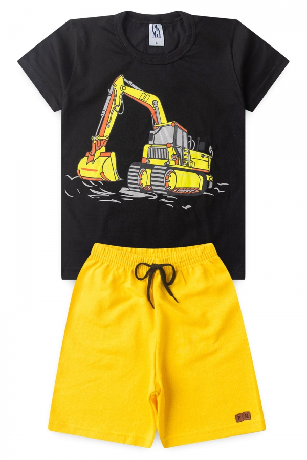 Conjunto Masculino Infantil Máquina