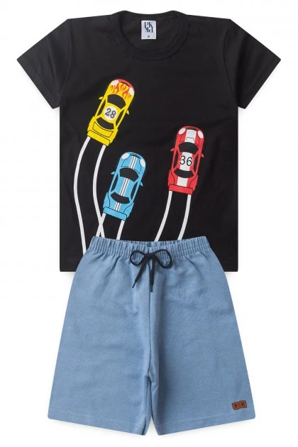 Conjunto Masculino Infantil Corrida