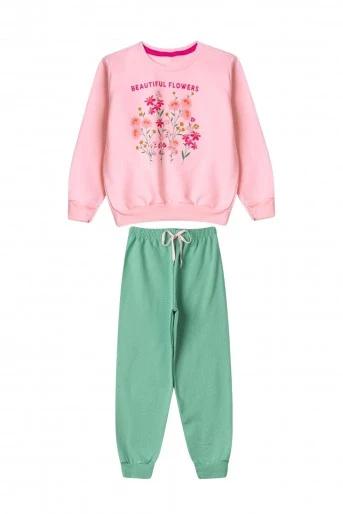 Conjunto Feminino Infantil Beautiful Flowers