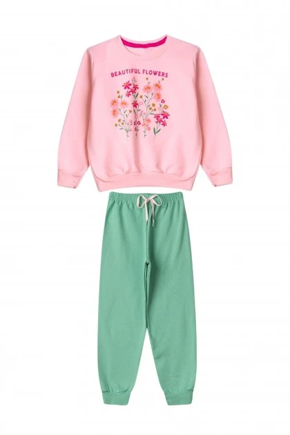 Conjunto Feminino Infantil Beautiful Flowers