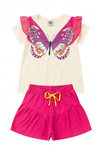 Conjunto Infantil Feminino Metamorfose