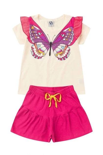 Conjunto Infantil Feminino Metamorfose