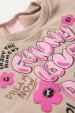 Conjunto Feminino Infantil Dia Divertido de Amor