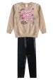 Conjunto Feminino Infantil Dia Divertido de Amor