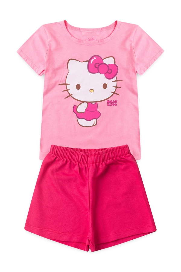 Conjunto Feminino Infantil Gatinha Bailarina - Hello Kitty