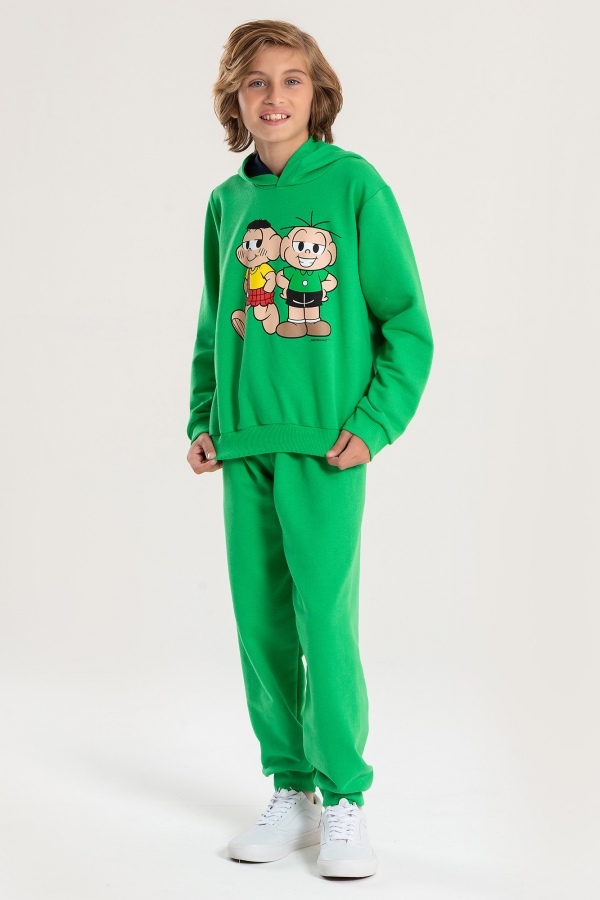 Conjunto Masculino Infantil Amizade - Turma da Mônica