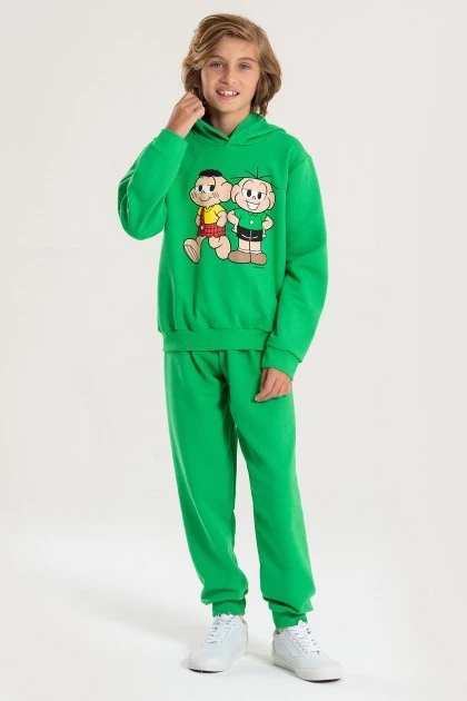 Conjunto Masculino Infantil Amizade - Turma da Mônica