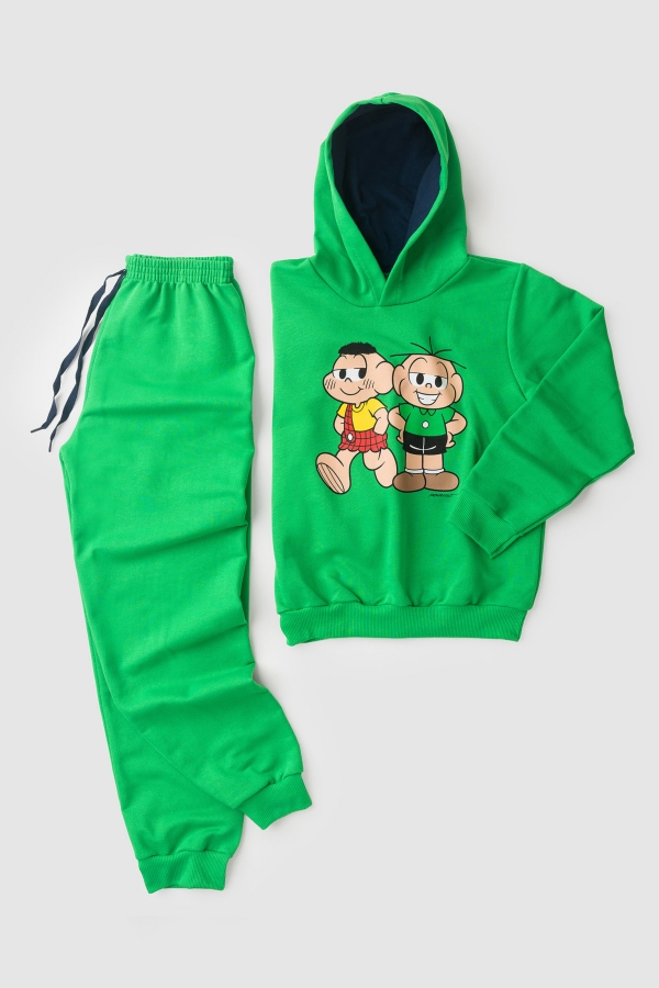 Conjunto Masculino Infantil Amizade - Turma da Mônica