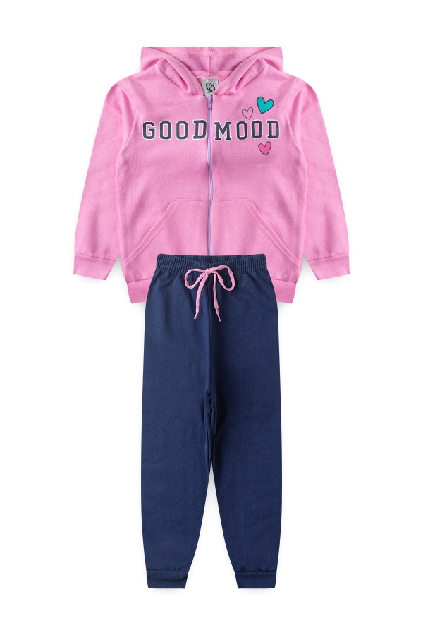 Conjunto Feminino Infantil Bom Humor