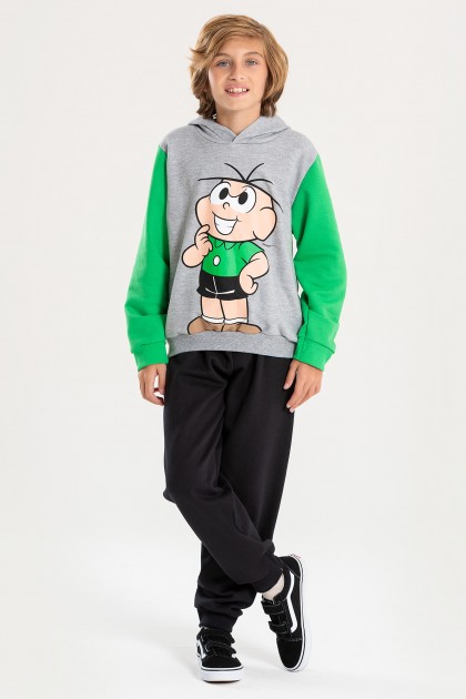 Conjunto Masculino Infantil Travessuras - Turma da Mônica
