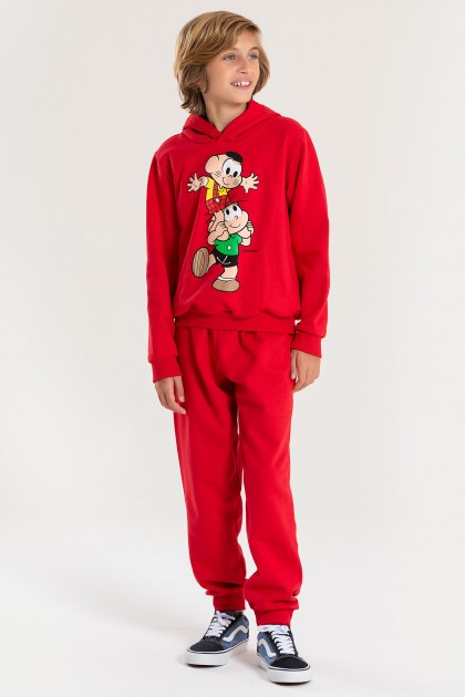 Conjunto Masculino Infantil Brincadeira de Criança - Turma da Mônica