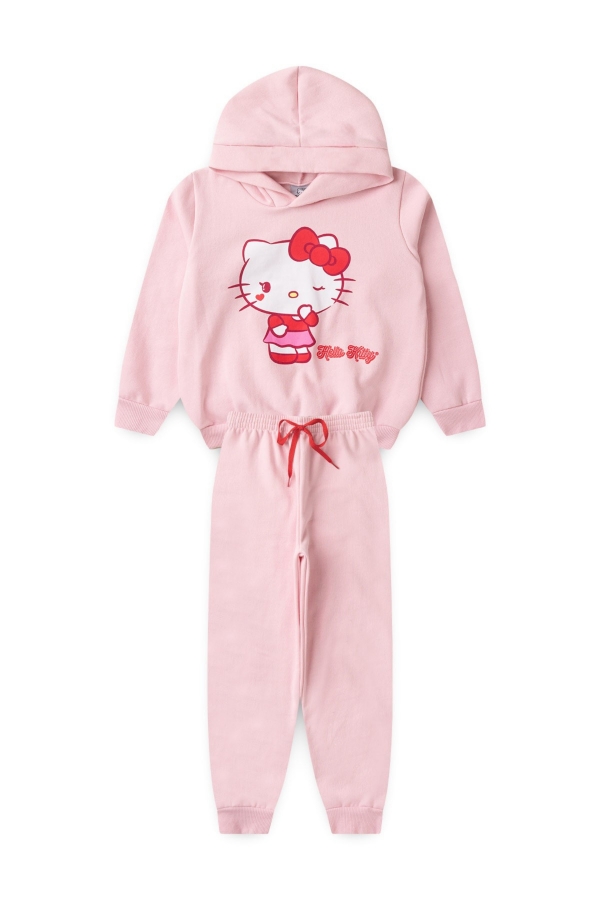 Conjunto Feminino Infantil Pequeno Coração - Hello Kitty