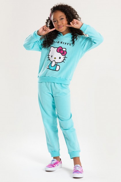 Conjunto Feminino Infantil Gatinha Pequenina - Hello Kitty