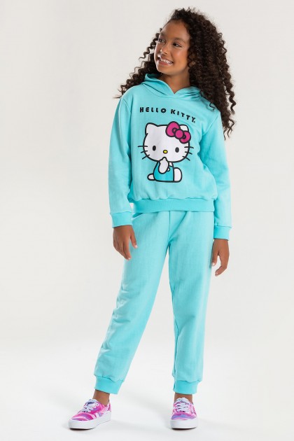 Conjunto Feminino Infantil Gatinha Pequenina - Hello Kitty