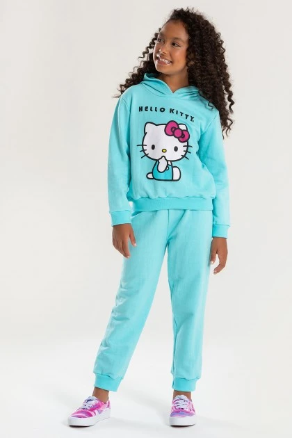 Conjunto Feminino Infantil Gatinha Pequenina - Hello Kitty