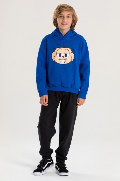 Conjunto Masculino Infantil Sorridente - Turma da Mônica